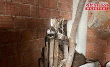 Çatalpınar'da ağılın çökmesi sonucu 4 küçükbaş hayvan telef oldu