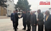 Hamamözü'nde bayramlaşma töreni düzenlendi