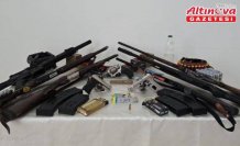 Tokat merkezli kaçak silah operasyonunda 11 zanlı yakalandı