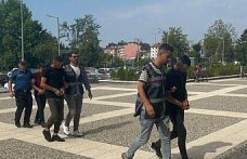 Bolu'da çaldıkları motosikletleri Düzce'de satmaya çalışan 3 zanlı tutuklandı