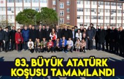 83  Büyük Atatürk Koşusu tamamlandı