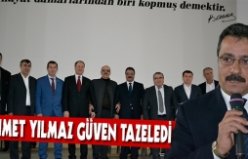 AHMET YILMAZ TEŞEKKÜR KONUŞMASI