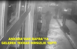 Ankara’dan Bafra’ya Gelerek Tekrar Hırsızlık Yaptı