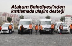 Atakum Belediyesi’nden kısıtlamada ulaşım desteği