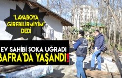 Ev sahibi şoka uğradı !