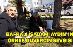 BAFRALI İŞADAMI AYDIN' IN ÖRNEK GÜVERCİN SEVGİSİ