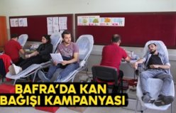 BAFRA’DA KAN BAĞIŞI KAMPANYASI