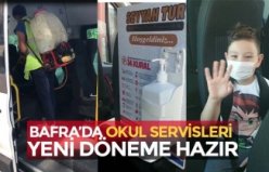 BAFRA’DA OKUL SERVİSLERİ YENİ DÖNEME HAZIR