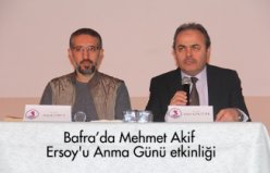 Bafra’da Mehmet Akif Ersoy'u Anma Günü etkinliği