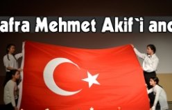 Bafra Mehmet Akif`i andı