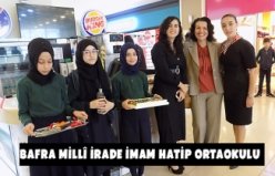 MİLLÎ İRADE İMAM HATİP ORTAOKULU' NDAN AVM' DE CUMHURİYET RESİM SERGİSİ