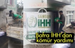 Bafra İHH’dan Kömür Yardımı