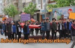 Bafra'da Engelliler Haftası etkinliği