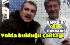 Bafra`da örnek davranış