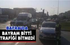 Bayram bitti trafiği bitmedi