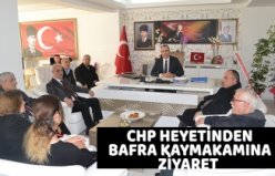 CHP HEYETİNDEN KAYMAKAM ADANUR`A ZİYARET