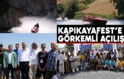 KAPIKAYAFEST’E GÖRKEMLİ AÇILIŞ