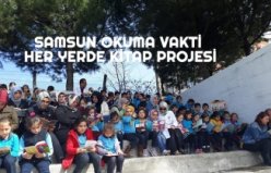 SAMSUN OKUMA VAKTİ HER YERDE KİTAP PROJESİ