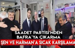 Saadet Partisi`nden Bafra`ya çıkarma