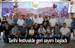 Tarihi festivalde geri sayım başladı