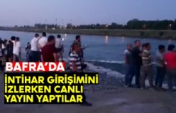 İNTİHAR GİRİŞİMİNİ İZLERKEN CANLI YAYIN YAPTILAR