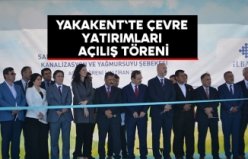 Yakakent`te çevre yatırımları açılış töreni