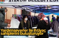 Yardımseverler ile ihtiyaç sahiplerini buluşturuyor