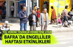 Bafra`da Engelliler Haftası