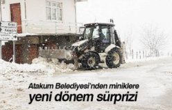 Atakum Belediyesi’nden miniklere yeni dönem sürprizi