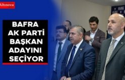 Ak Parti Bafra`da temayül heyecanı