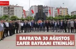 Bafra'da 30 Ağustos Coşkusu