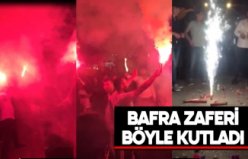 Bafra seçimi böyle kutladı