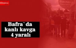 Bafra`da kanlı kavga 4 yaralı