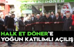 Halk ET Döner Salonu açıldı