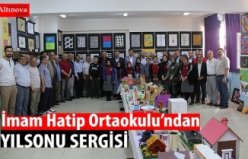 İmam Hatip Ortaokulu yılsonu sergisi