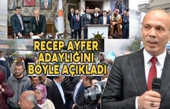 Ak Parti Bafra Belediye Başkanı A. Adayı Recep Ayfer