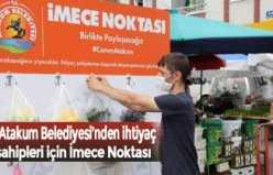 Atakum Belediyesi’nden ihtiyaç sahipleri için İmece Noktası