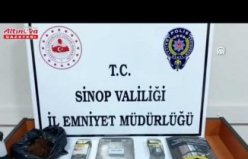 Sinop'ta uyuşturucu ve sahte döviz operasyonunda 4 zanlı yakalandı