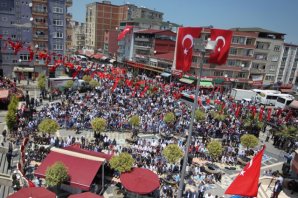 Samsun Şehidini Son Yolculuğuna Uğurladı