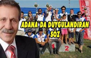 Adana Büyükşehir Belediye Başkanı Sözlü`den...