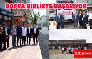 Bafra birlikte başarıyor