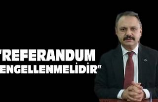 “Barzani Referandumu” Engellenmelidir