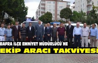 Emniyet Müdürlüğü`ne iki yeni araç alındı