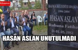 Hasan Aslan unutulmadı