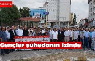 Vezirköprü'de "Gençler şühedanın izinde"...