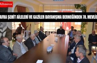 BAFRA ŞEHİT AİLELERİ VE GAZİLER DAYANIŞMA DERNEĞİNDEN...