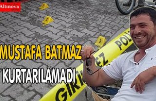 Bafra`da silahlı saldırı: 1 kişi, hayatını kaybetti