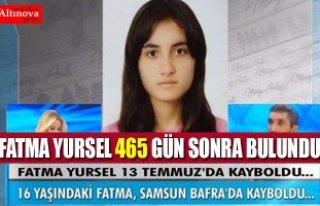 Fatma Yursel bulundu