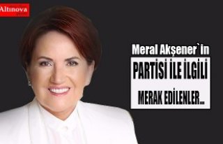 İşte Akşener`in partisi