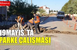 19 Mayıs’ta Doğalgaz Sonrasında Parke Onarım...